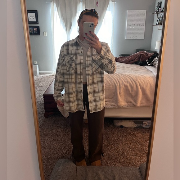 Abercrombie oversize flannel - Picture 2 of 2
